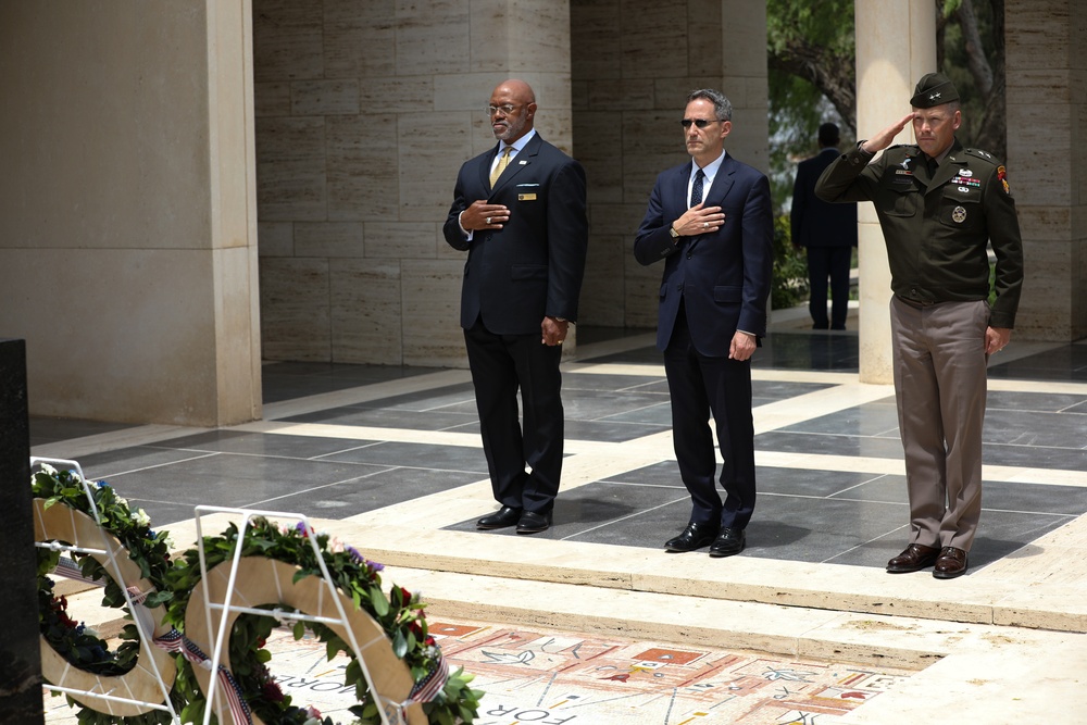 Paying respects on Memorial Day 2023 in Tunisia