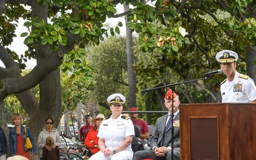 NSW Commander Speaks at Coronado Memorial Day Service