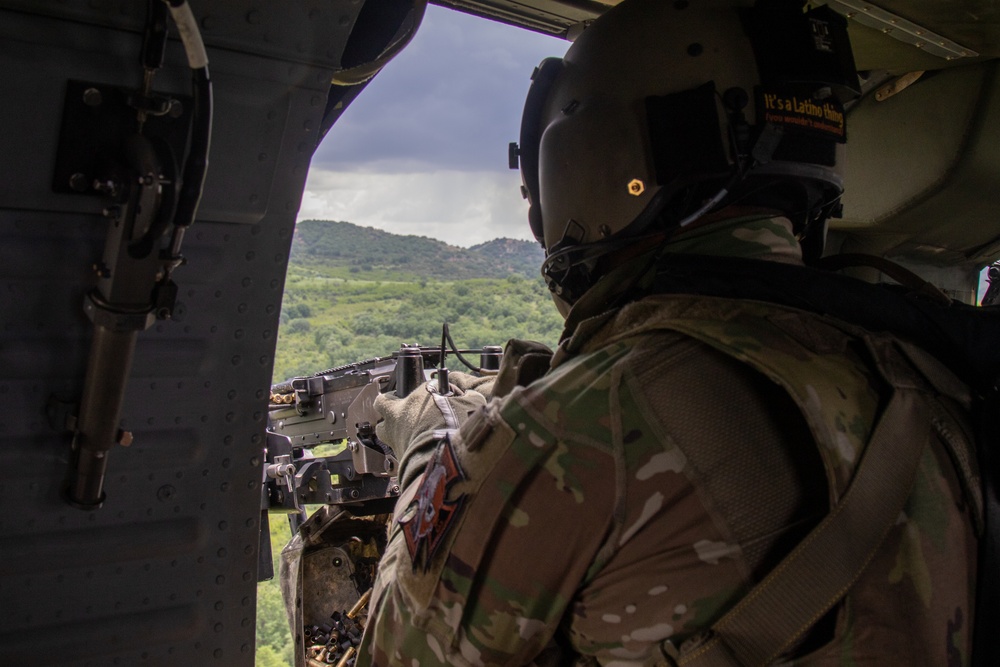 3rd Combat Aviation Brigade Conducts Aerial Gunnery During Immediate Response 23