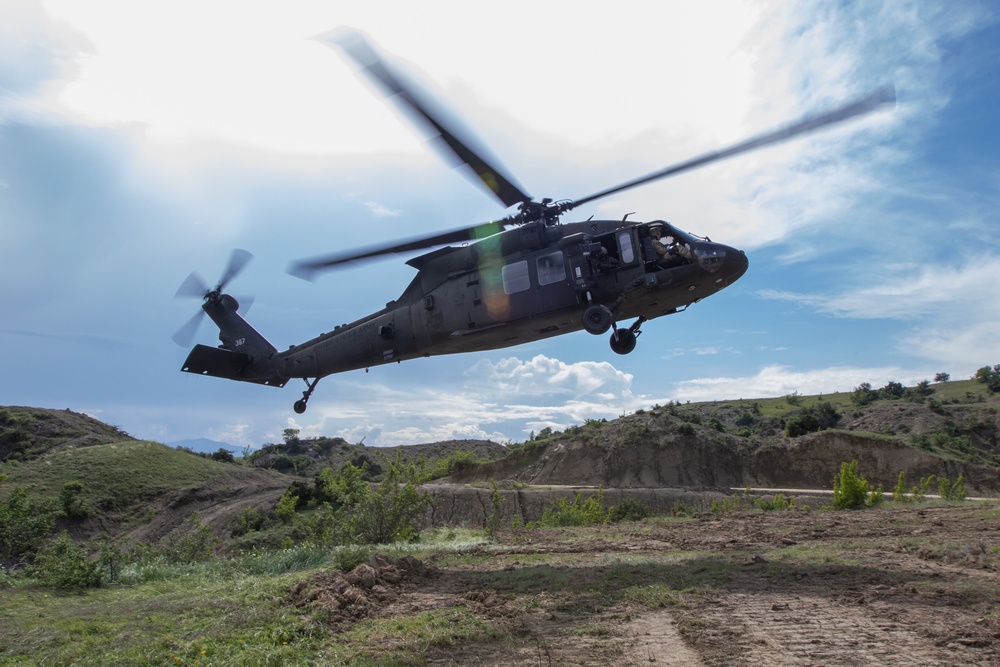 3rd Combat Aviation Brigade Conducts Aerial Gunnery During Immediate Response 23