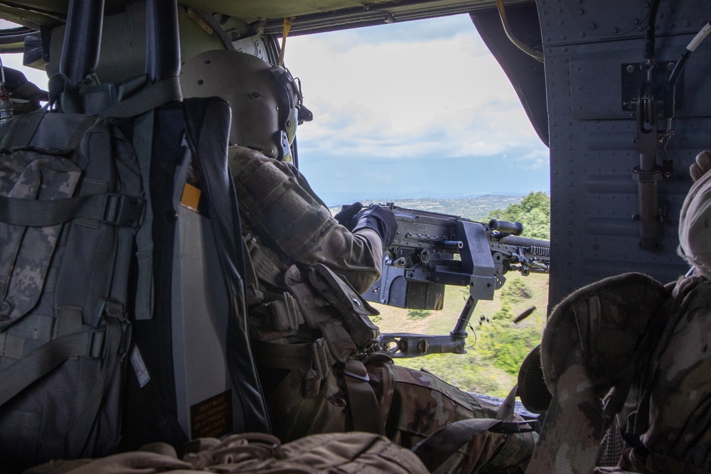 3rd Combat Aviation Brigade Conducts Aerial Gunnery During Immediate Response 23