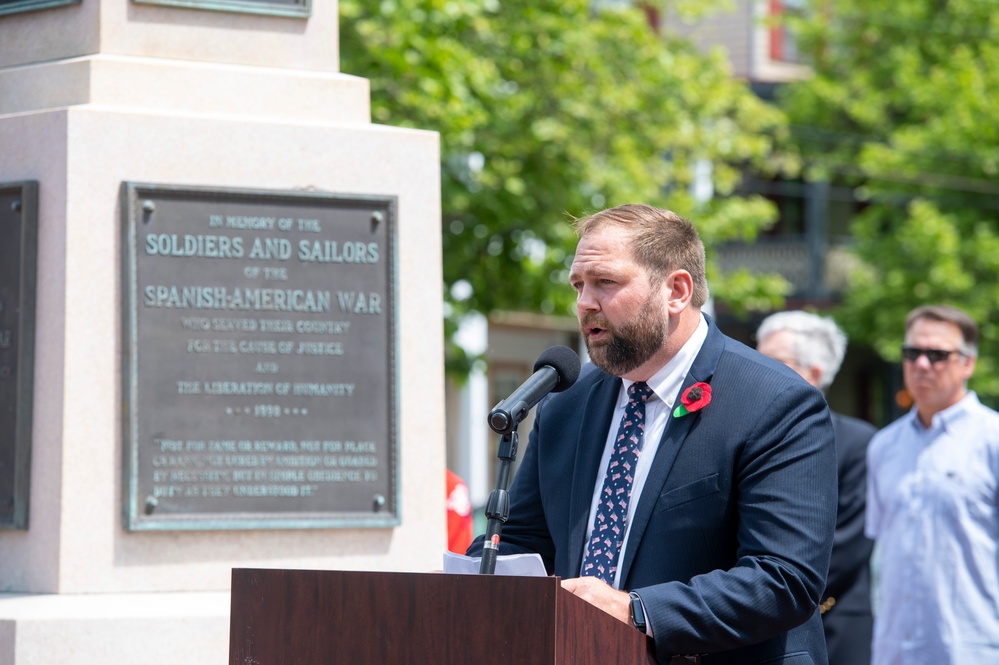 Coast Guard Training Center Cape May participates in local Memorial Day ceremonies