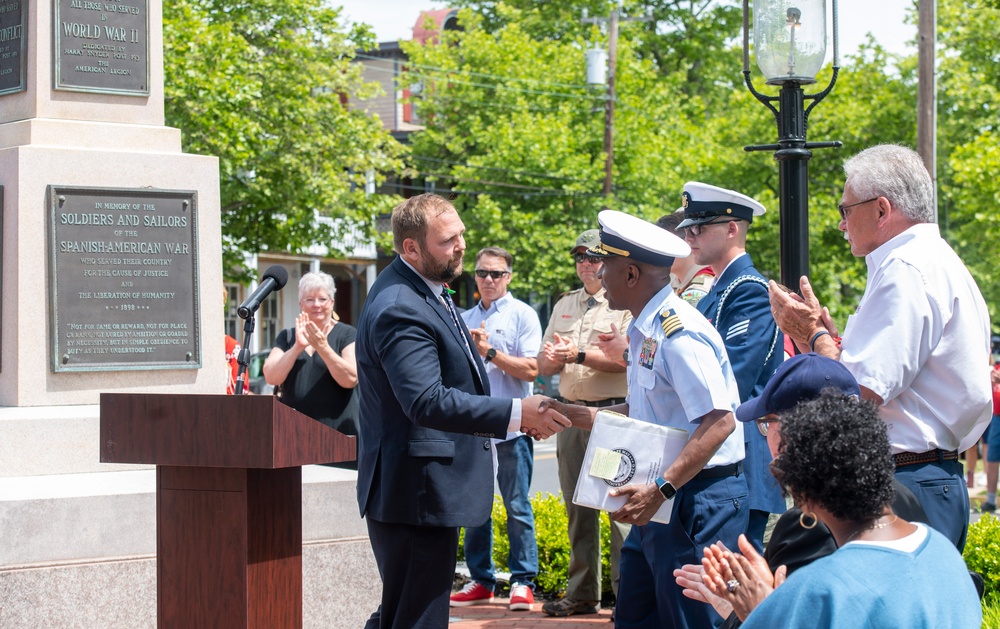 Coast Guard Training Center Cape May participates in local Memorial Day ceremonies