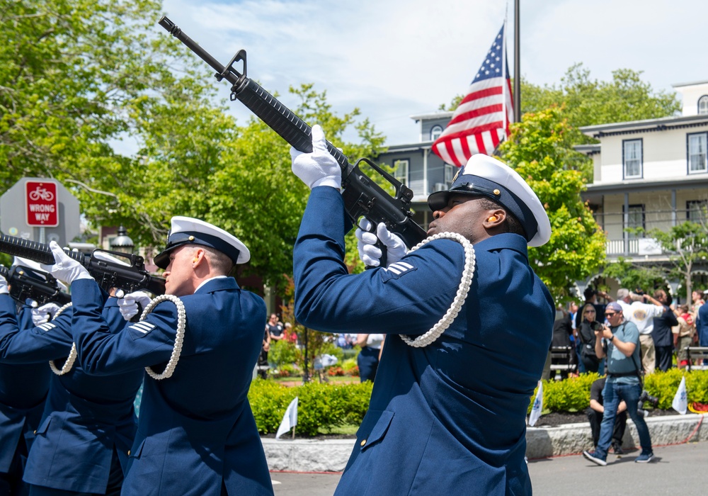 Coast Guard Training Center Cape May participates in local Memorial Day ceremonies