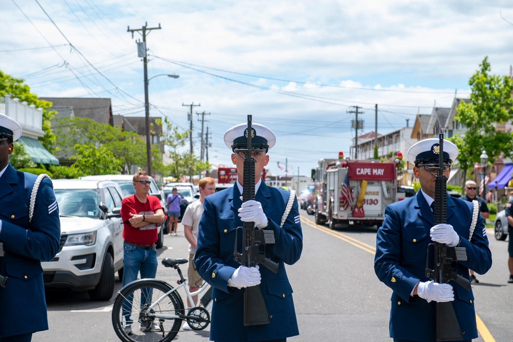 Coast Guard Training Center Cape May participates in local Memorial Day ceremonies