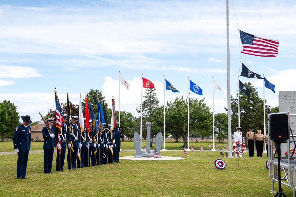 Coast Guard Training Center Cape May participates in local Memorial Day ceremonies