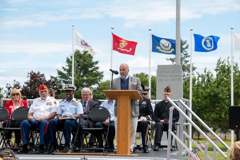 Coast Guard Training Center Cape May participates in local Memorial Day ceremonies