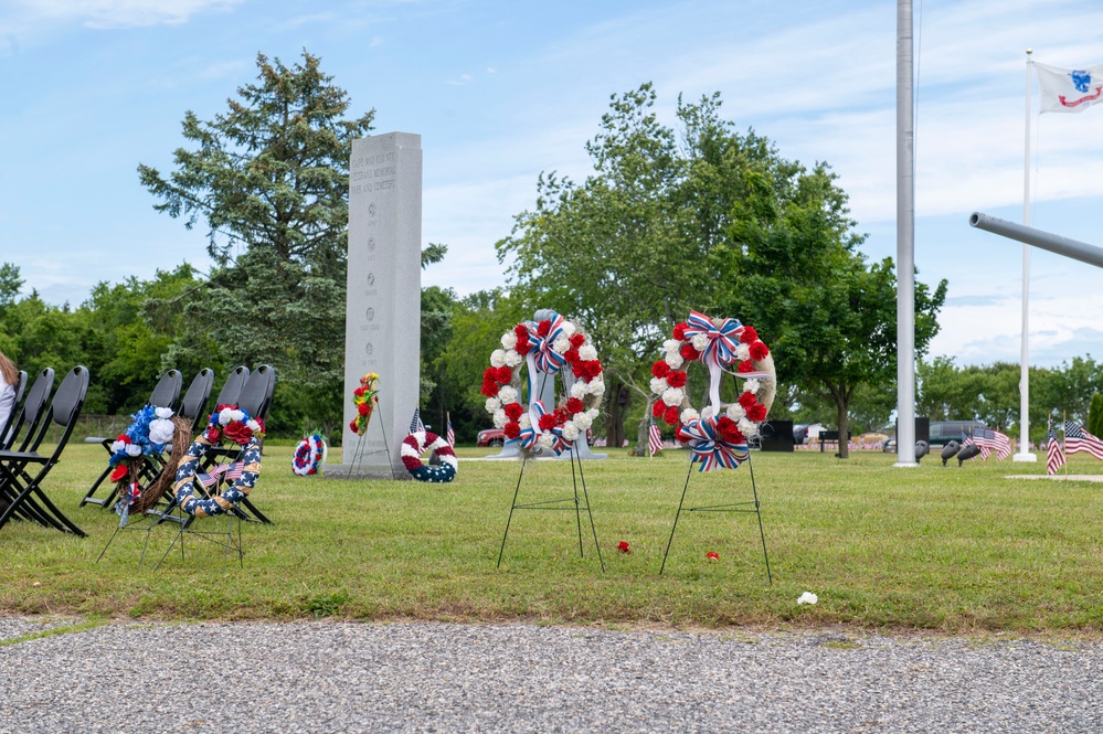 Coast Guard Training Center Cape May participates in local Memorial Day ceremonies