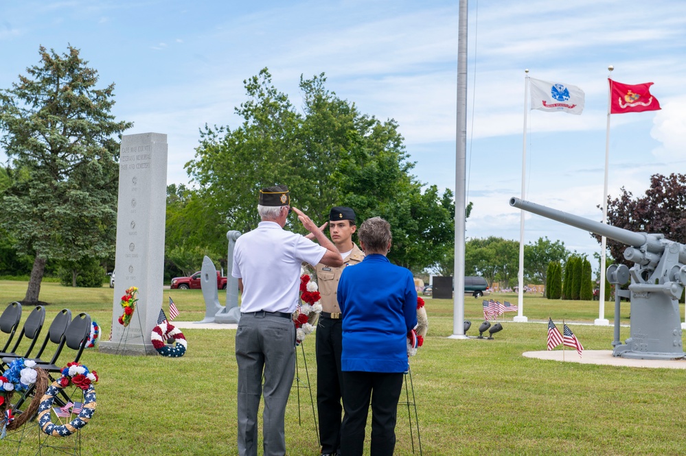 Coast Guard Training Center Cape May participates in local Memorial Day ceremonies