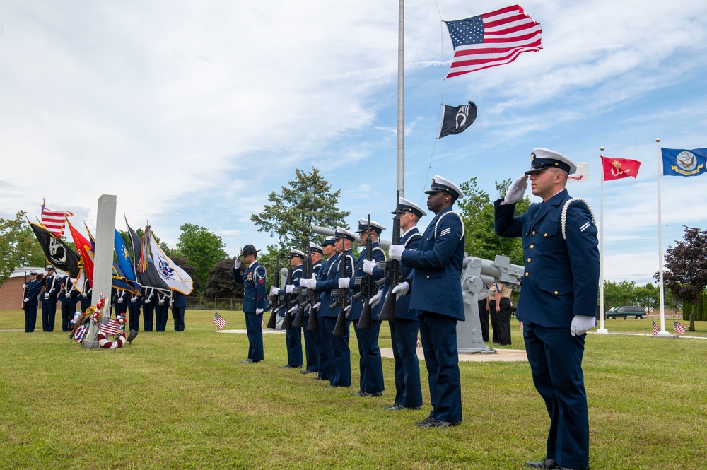 Coast Guard Training Center Cape May participates in local Memorial Day ceremonies