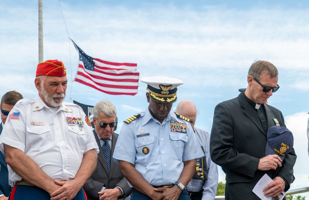 Coast Guard Training Center Cape May participates in local Memorial Day ceremonies