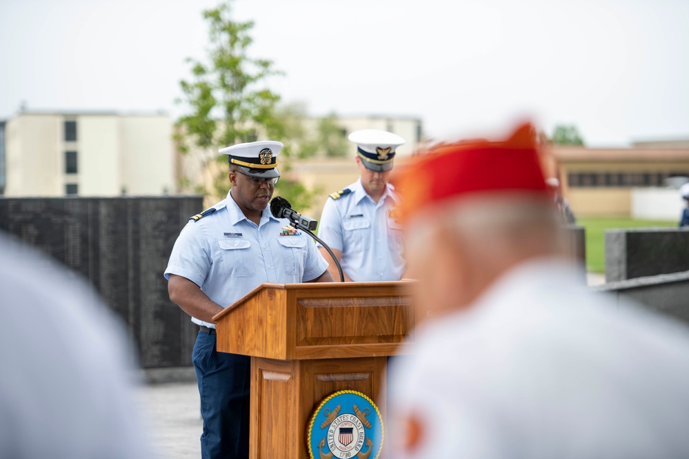 Coast Guard Training Center Cape May participates in local Memorial Day ceremonies