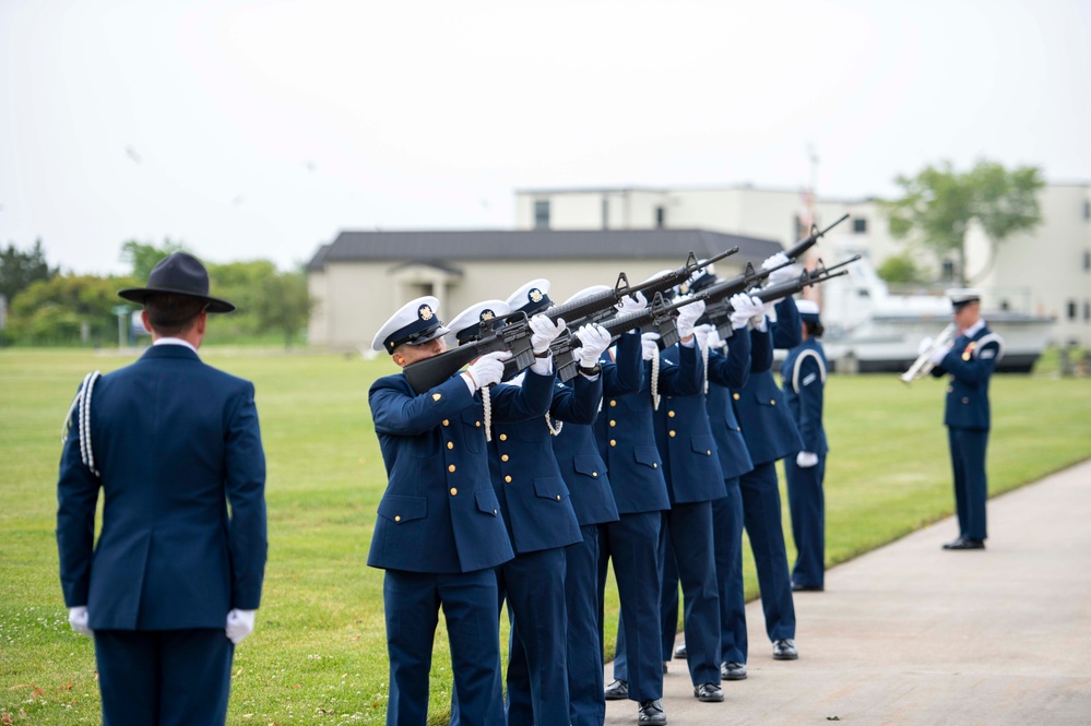 Coast Guard Training Center Cape May participates in local Memorial Day ceremonies