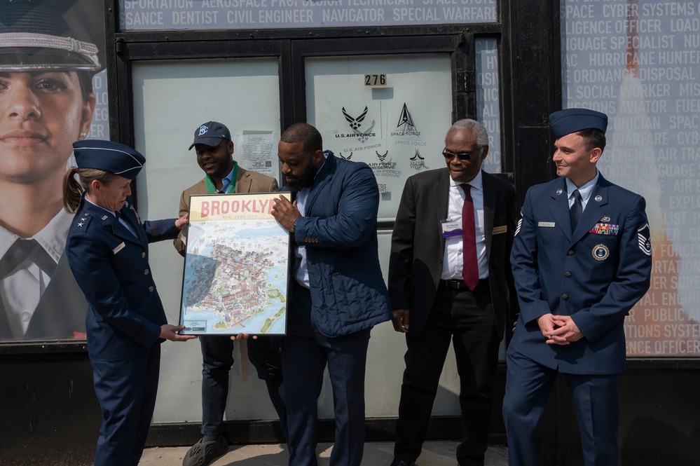 Ribbon cutting ceremony for NYC office