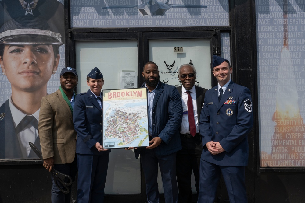 Ribbon cutting ceremony for NYC office