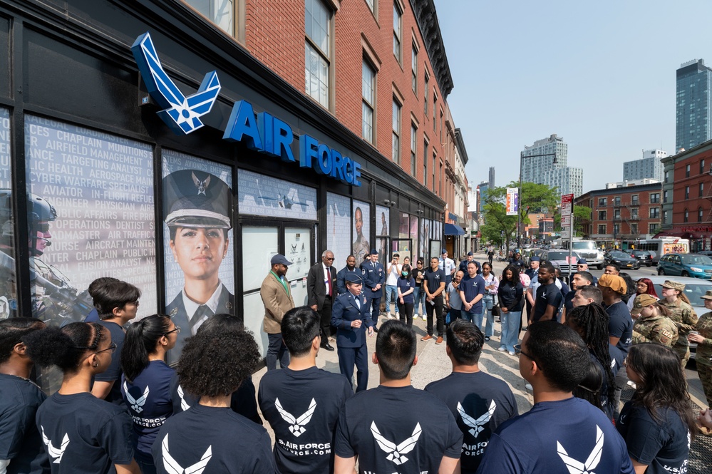 Ribbon cutting ceremony for NYC office