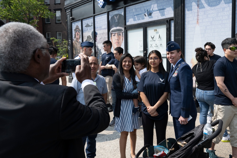 Ribbon cutting ceremony for NYC office