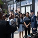 Ribbon cutting ceremony for NYC office