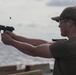 USS Carter Hall Conducts Gun Shoot