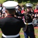Quantico Marine Band performs at John Glenn High School during Fleet Week