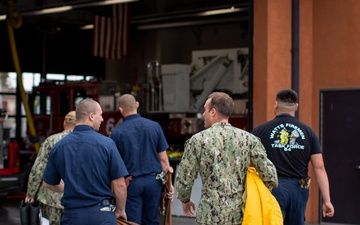 DVIDS - News - Sailors and Marines Tour NFL Studio during Los Angeles Fleet  Week