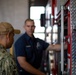 Sailors spend the day at Fire Station 64 during LAFW 2023