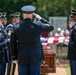 Cpl. Luther H. Story's full military honors graveside ceremony