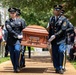 Cpl. Luther H. Story's full military honors graveside ceremony