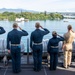 Rendering Honors to the USS Arizona Memorial