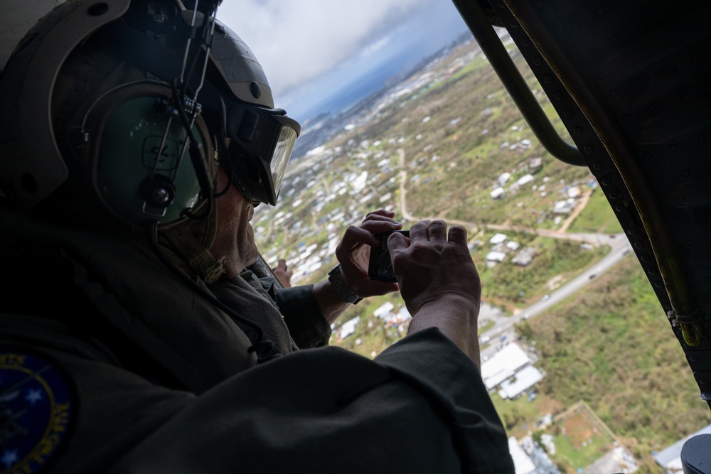 Typhoon Mawar Damage Assessment Fight