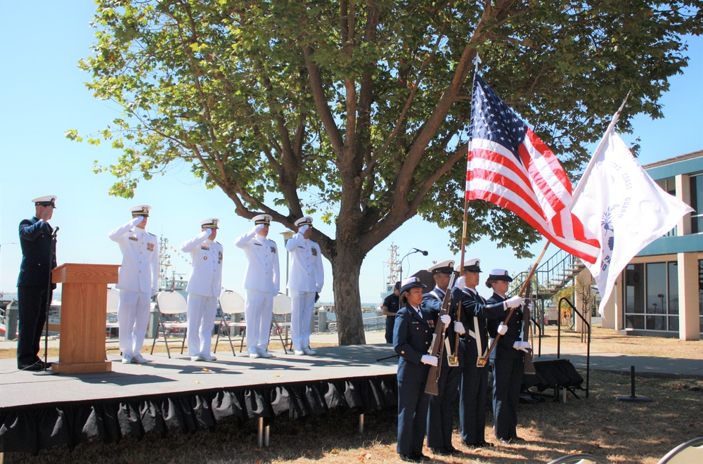 U.S. Coast Guard Cutter Tern Change of Command