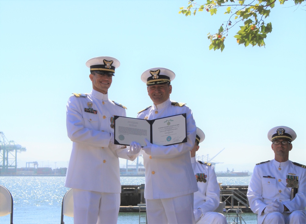 U.S. Coast Guard Cutter Tern Change of Command