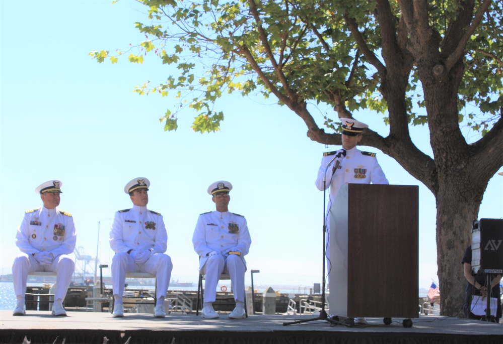 U.S. Coast Guard Cutter Tern Change of Command