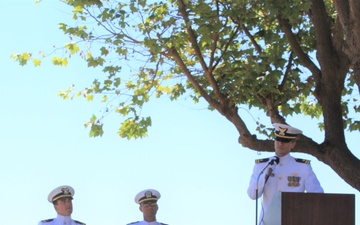 U.S. Coast Guard Cutter Tern Change of Command