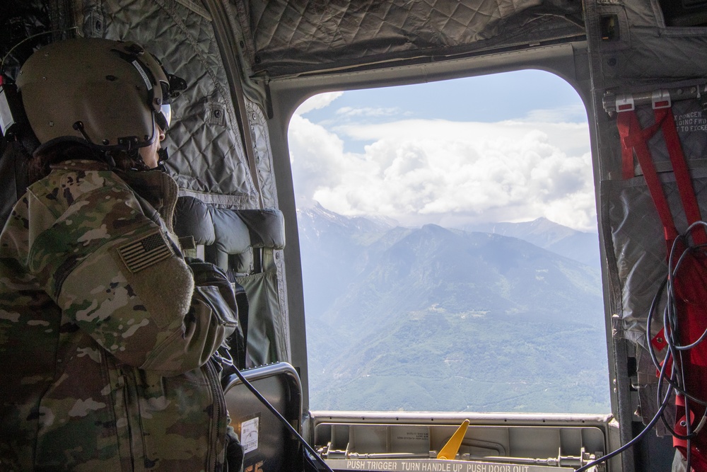 3rd Combat Aviation Brigade Conducts Morale Flights