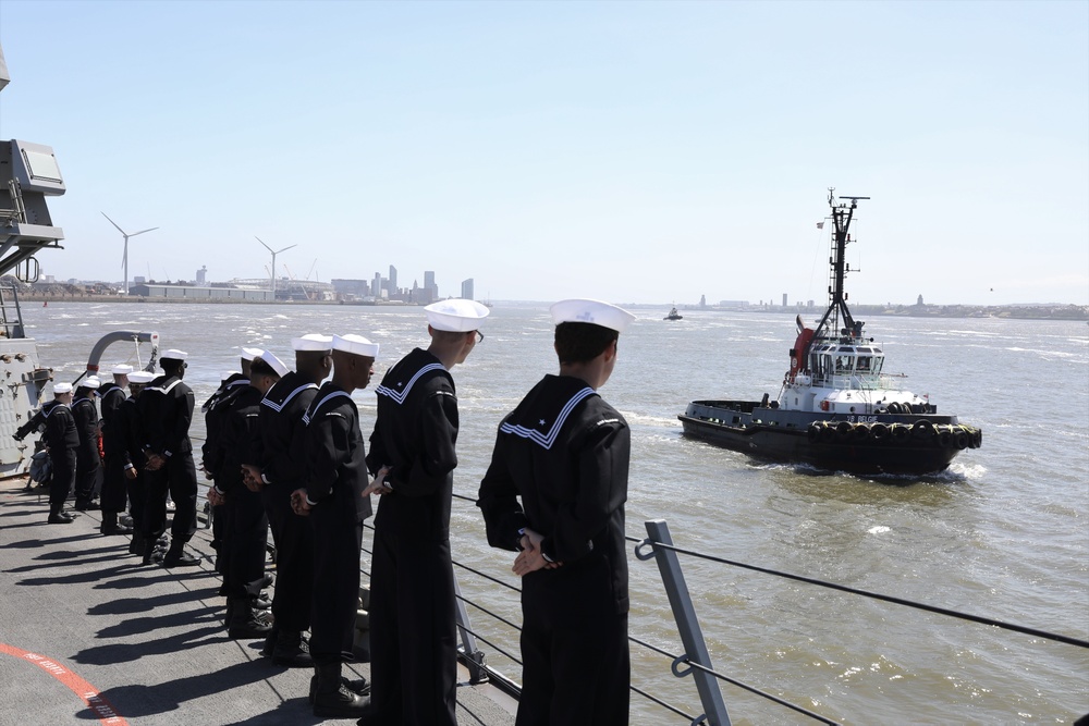 DVIDS - Images - USS Ramage Deploys with GRFCSG [Image 2 of 3]