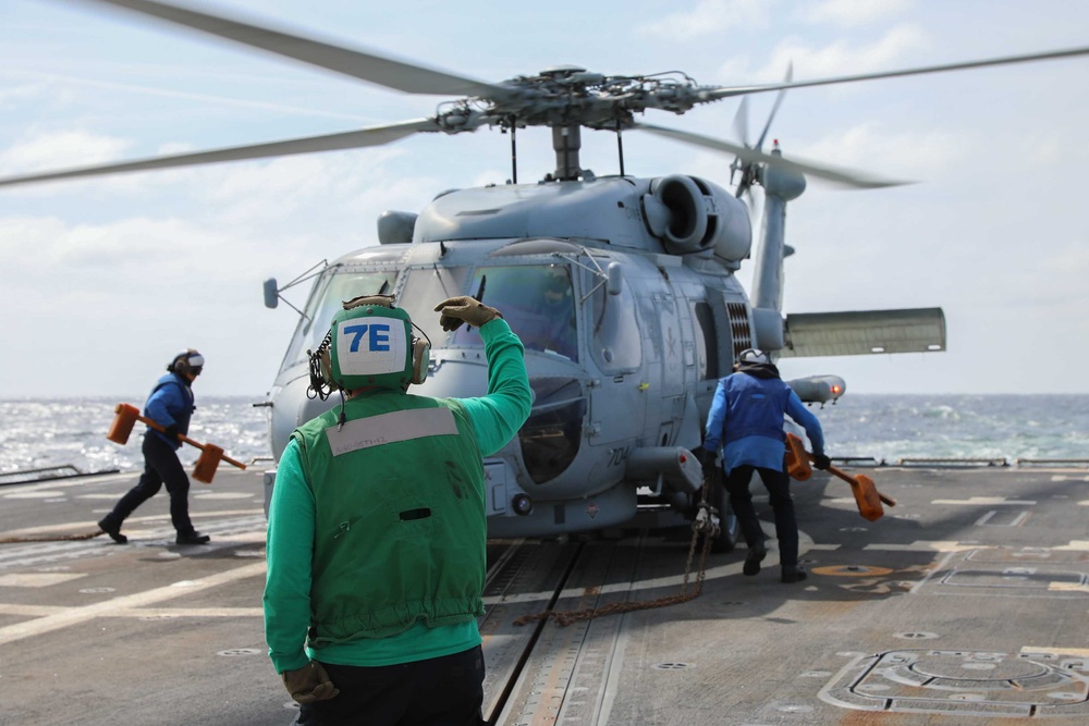 USS Thomas Hudner Deploys With GRFCSG