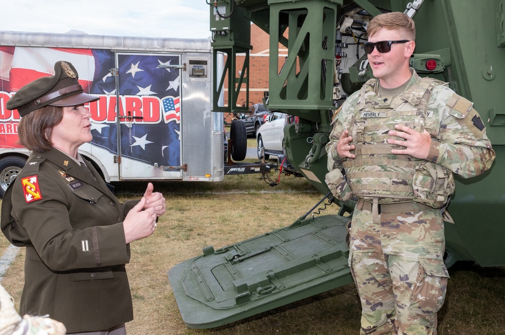 PA National Guard participates in Big 33 Football Classic