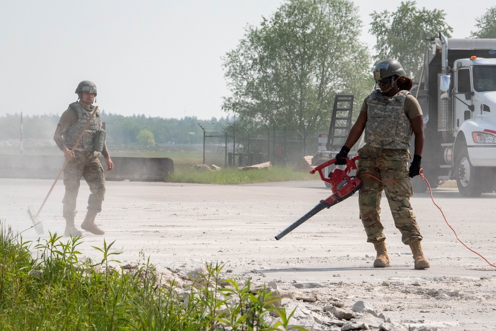 52nd Civil Engineer Squadron conducts Ready Airman Training