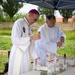 Bishop Muham held Catholic Mass with Soldiers during DEFENDER 23
