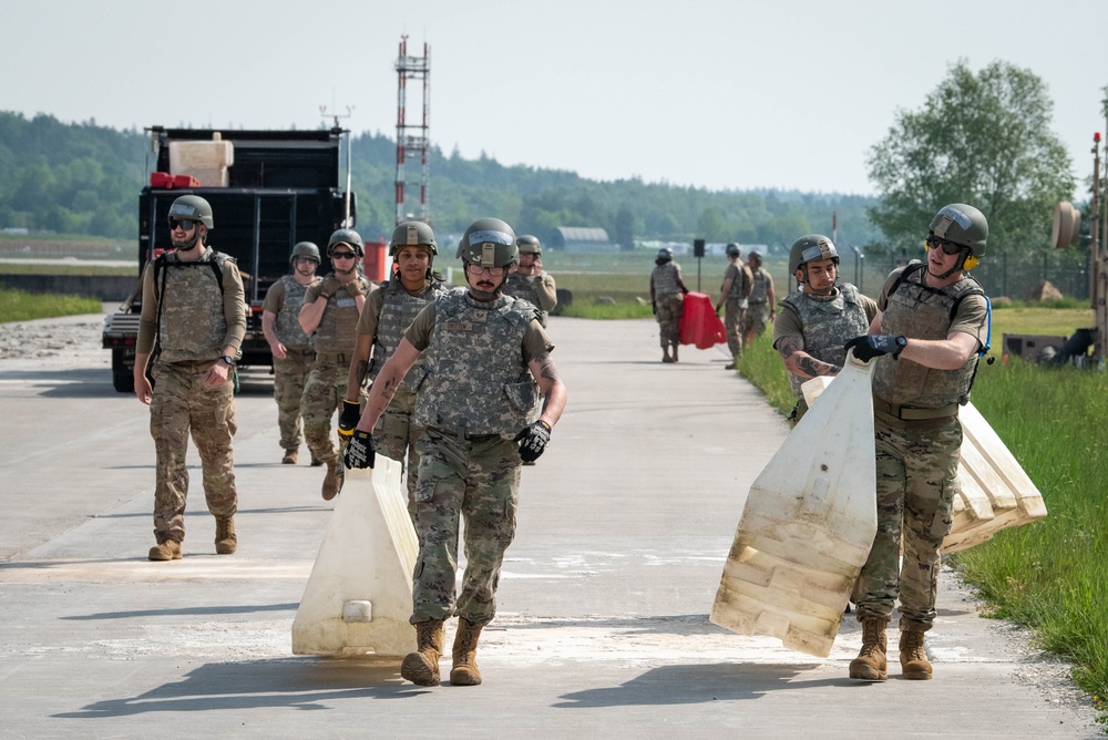 52nd Civil Engineer Squadron conducts Ready Airman Training