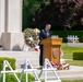 The American Battle Monuments Commission commemorates Memorial Day at Flanders Field American Cemetery