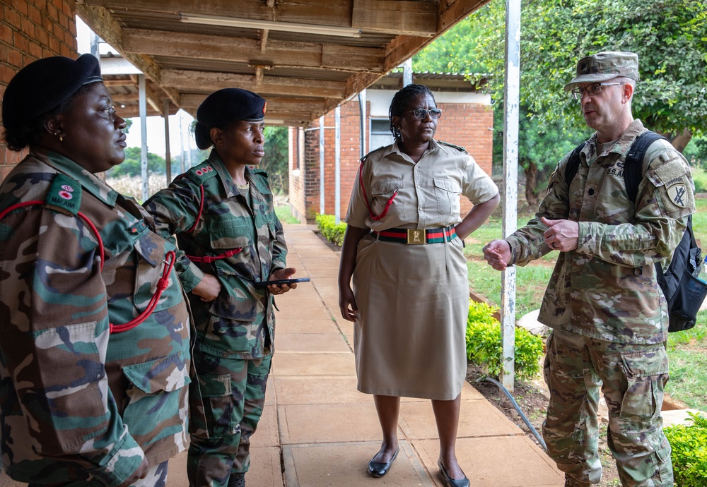 SETAF-AF Civil Affairs Engage with Malawi Defence Force