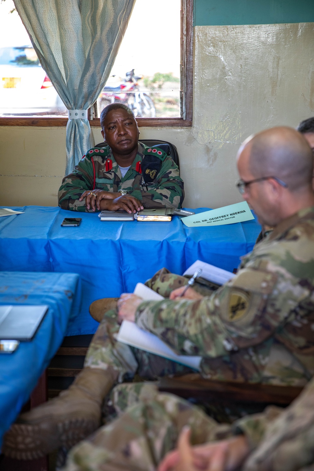 SETAF-AF Civil Affairs Engage with Malawi Defence Force