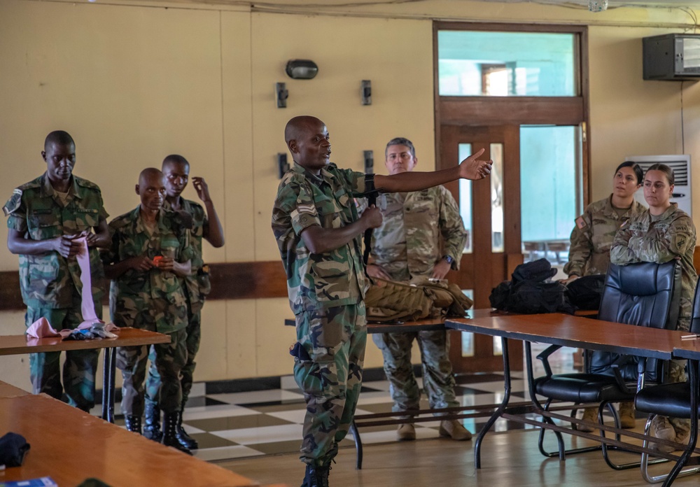 SETAF-AF Civil Affairs engage with Malawi Defence Force