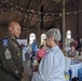 Command Sgt. Maj. Sellers speaks with Gold Star Mothers