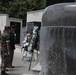 Gen. Hamilton lays the Gold Star Mothers wreath