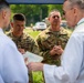 Soldiers in the field during Defender Europe - Saber Guardian attend rare traditional Catholic Mass