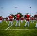 The Battle Color Detachment performs at the Naval Academy