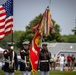 The Battle Color Detachment performs at the Naval Academy